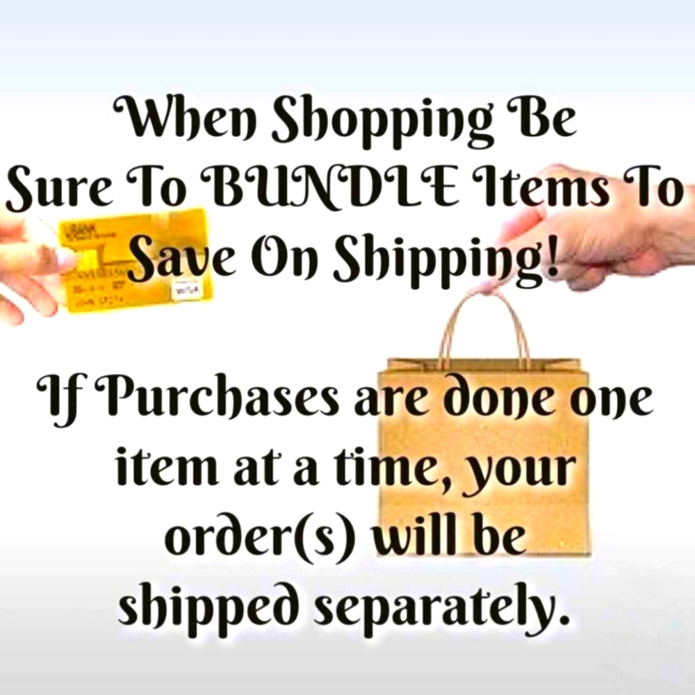I love Bundling and giving discounts for buying a few or more at a time.  offer!